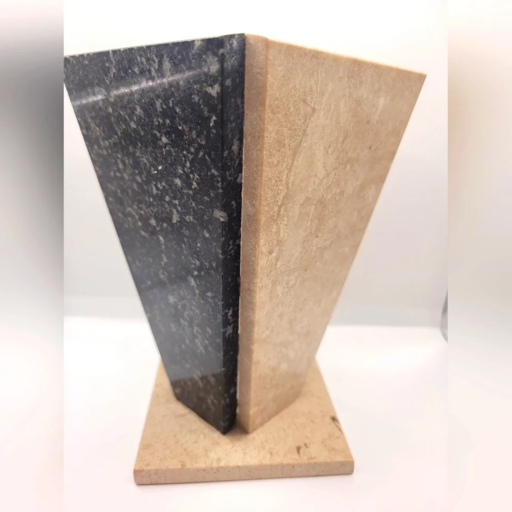 Petite Art Deco Stone Vase
